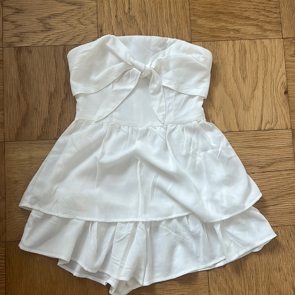 Princess Polly white romper